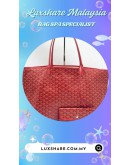 GOYARD SAINT LOUIS PM TOTE BAG (BAG SPA CLEANING,COLOR TOUCP UP)