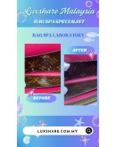 LOUIS VUITTON MONOGRAM CANVAS EMILIE WALLET (LEATHER REPLACEMENT, OIL EDGE)