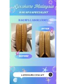 LOUIS VUITTON MINI ALMA (BAG SPA CLEANING, NANO RESTORATION ON VACHETTA LEATHER PART)