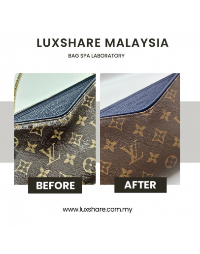 LOUIS VUITTON PALLAS CLUTCH MINI MONOGRAM BAG LEATHER REPLACEMENT