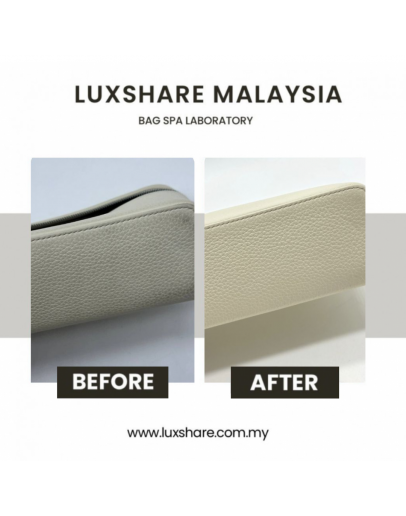 LORO PIANA EXTRA BAG L27 IN WHITE NANO RESTORATION