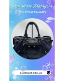 BALENCIAGA CLASSIC CITY HANDBAG IN BLACK (BAG SPA CLEANING,TREATMENT AND CARE)