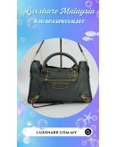 BALENCIAGA CLASSIC METALLIC EDGE CITY BAG (BAG SPA CLEANING,NANO RESTORATION)