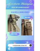  BALLY SHOULDER BAG IN OFF WHITE''NANO RESTORE AND BAG SPA SERVICE''