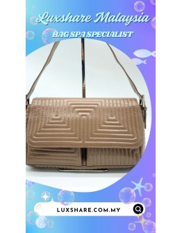  BALLY SHOULDER BAG IN OFF WHITE''NANO RESTORE AND BAG SPA SERVICE''