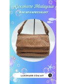 BOTTEGA VENETA INTRRCCIATO WOVEN LEATHER SHOULDER BAG (BAG SPA CLEANING,NANO RESTORATION)