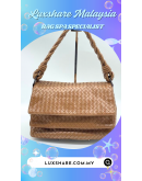 BOTTEGA VANETA SHOULDER BAG IN BROWN " NANO RESTORE AND BAG SPA SERVICE"