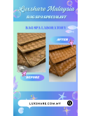 BOTTEGA VANETA SHOULDER BAG IN BROWN " NANO RESTORE AND BAG SPA SERVICE"