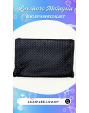 BOTTEGA VANETA CLUTCH IN BLACK" NANO RESTORE AND TREATMENT LEATHER"