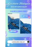  BOTTEGA VENETA IN BLUE BAG " LEATHER REPLACEMENT AND BAG SPA SERVICE"
