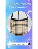 BURBERRY NOVA CHECK SHOULDER BAG IN BEIGE (BAG SPA CLEANING,NANO RESTORATION)