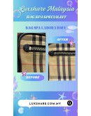 BURBERRY PADDY SIGNATURE VINTAGE CHECK BAG (BAG SPA CLEANING,SEW BACK STRAP PART)