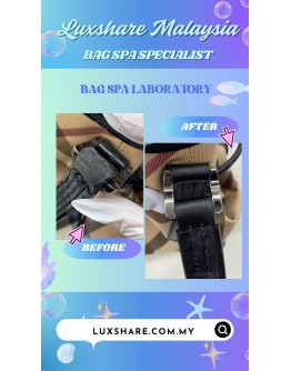 BURBERRY NOVA CHECK SMALL CANTERBURY TOTE BAG (BAG SPA CLEANING, LEATHER REPLACEMENT)