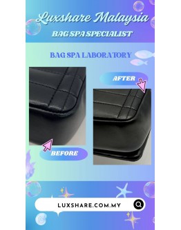 BURBERRY MINI LOLA CROSSBODY BAG IN BLACK (BAG SPA CLEANING, TOUCH UP CORNER PART)