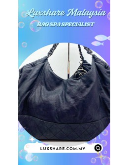 CHANEL COCO CABAS TOTE BAG (REMOVE FUR, BAG SPA CLEANING)