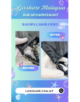 CHANEL COCO CABAS TOTE BAG (REMOVE FUR, BAG SPA CLEANING)