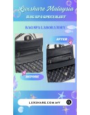 CHANEL CLASSIC FLAP BAG IN BLACK (BAG SPA CLEANING, TREATMENT & CARE)