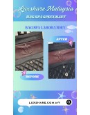 CHANEL CLASSIC FLAP BAG IN BLACK (BAG SPA CLEANING, TREATMENT & CARE)