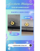 CHANEL BOY FLAP BAG IN BLACK LEATHER (BAG SPA CLEANING,COLOR TOUCH UP)