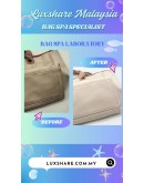 CHANEL DEAUVILLE SHOPPING BAG (BAG SPA CLEANING,TREATMENT AND CARE)