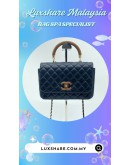 CHANEL KNOCK ON WOOD TOP HANDLE BAG (BAG SPA CLEANING,TREATMENT AND CARE)