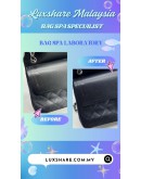 CHANEL CLASSIC FLAP BAG IN BLACK (BAG SPA CLEANING,TREATMENT AND CARE)