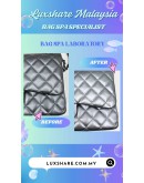 CHANEL CLASSIC FLAP BAG IN SILVER (BAG SPA CLEANING, TREATMENT&CARE)