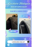 CHANEL JUMBO DOUBLE FLAP SHOULDER BAG IN BLACK (NANO RESTORATION, BAG SPA CLEANING)