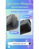 CHANEL LAMBSKIN CLASSIC BLACK (LEATHER REPLACEMENT, BAG SPA CLEANING)