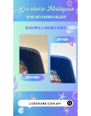 CHANEL LIMITED EDITION COLOURFUL SPECIAL DESIGN BOY MEDIUM IN BLUE (BAG SPA SERVICE, LEATHER REPLACEMENT)