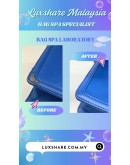 CHANEL LIMITED EDITION COLOURFUL SPECIAL DESIGN BOY MEDIUM IN BLUE (BAG SPA SERVICE, LEATHER REPLACEMENT)