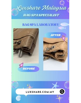 CHANEL CC TIMELESS TOTE BAG (BAG SPA CLEANING, NANO RESTORATION)