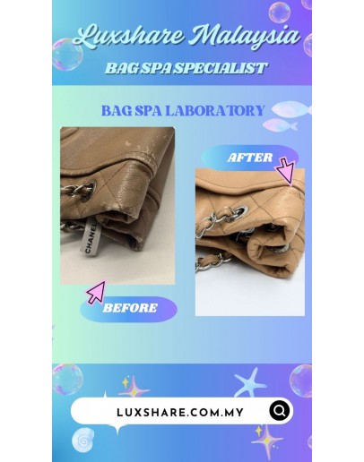 CHANEL CC TIMELESS TOTE BAG (BAG SPA CLEANING, NANO RESTORATION)