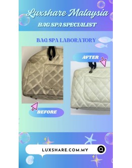 CHANEL CAMBON LIGNE BOWLER BAG ( BAG SPA CLEANING, TREATMENT&CARE)