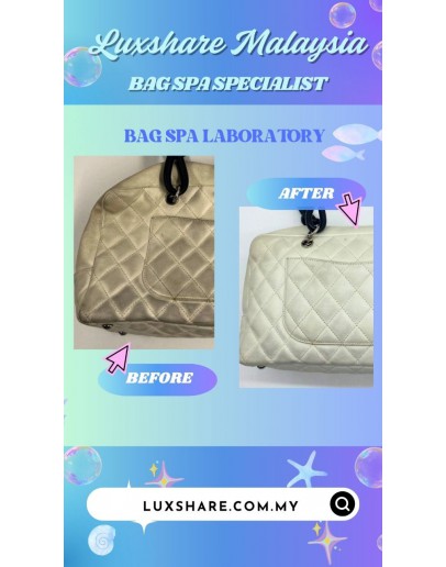 CHANEL CAMBON LIGNE BOWLER BAG ( BAG SPA CLEANING, TREATMENT&CARE)