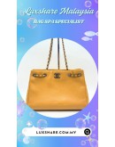 CHANEL CHAIN TOTE BAG IN BEIGE (BAG SPA CLEANING, NANO RESTORATION)