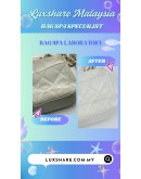 CHANEL CALFSKIN QUILTED SQUARE BAG(BAG SPA CLEANING,TREATMENT AND CARE)