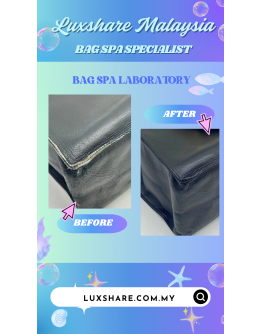 CHANEL VINTAGE TOTE BAG IN BLACK AND GOLD HARDWARE " NANO RESTORE HARDWARE REPLACEMENT AND BAG SPA SERVICE"