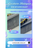 CHANEL VINTAGE TOTE BAG IN BLACK AND GOLD HARDWARE " NANO RESTORE HARDWARE REPLACEMENT AND BAG SPA SERVICE"