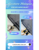 CHANEL VINTAGE TOTE BAG IN BLACK AND GOLD HARDWARE " NANO RESTORE HARDWARE REPLACEMENT AND BAG SPA SERVICE"