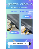 CHANEL VINTAGE TOTE BAG IN BLACK AND GOLD HARDWARE " NANO RESTORE HARDWARE REPLACEMENT AND BAG SPA SERVICE"