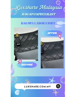 CHANEL GABRIELLE IN LAMBSKIN " BAG SPA SERVICE AND TREATMENT LEATHER"