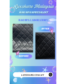 CHANEL FLAP BAGS IN DUAL TONED HARDWARE" BAG SPA SERVICE AND TREATMENT LEATHER"