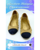 CHANEL BALLET FLAT SHOE" DEEP CLEANING AND TREATMENT LEATHER"