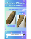 CHANEL BALLET FLAT SHOE" DEEP CLEANING AND TREATMENT LEATHER"