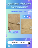 CHANEL SHOULDER BAG IN SUEDE LEATHER" DEEP CLEANING AND BAG SPA SERVICE"