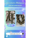 CHANEL CC FILIGREE MEDIUM VANITY CASE BAG''HANDLE LEATHER REPLACEMENT AND NANO RESTORE''