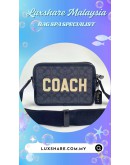 COACH CHARTER CROSSBODY BAG 24 IN SIGNATURE CANVAS (BAG SPA CLEANING, NANO RESTORATION)