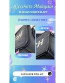 COACH CHARTER CROSSBODY BAG 24 IN SIGNATURE CANVAS (BAG SPA CLEANING, NANO RESTORATION)