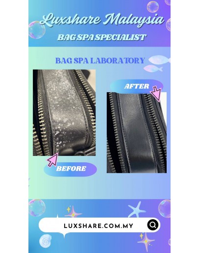 COACH CHARTER CROSSBODY BAG 24 IN SIGNATURE CANVAS (BAG SPA CLEANING, NANO RESTORATION)